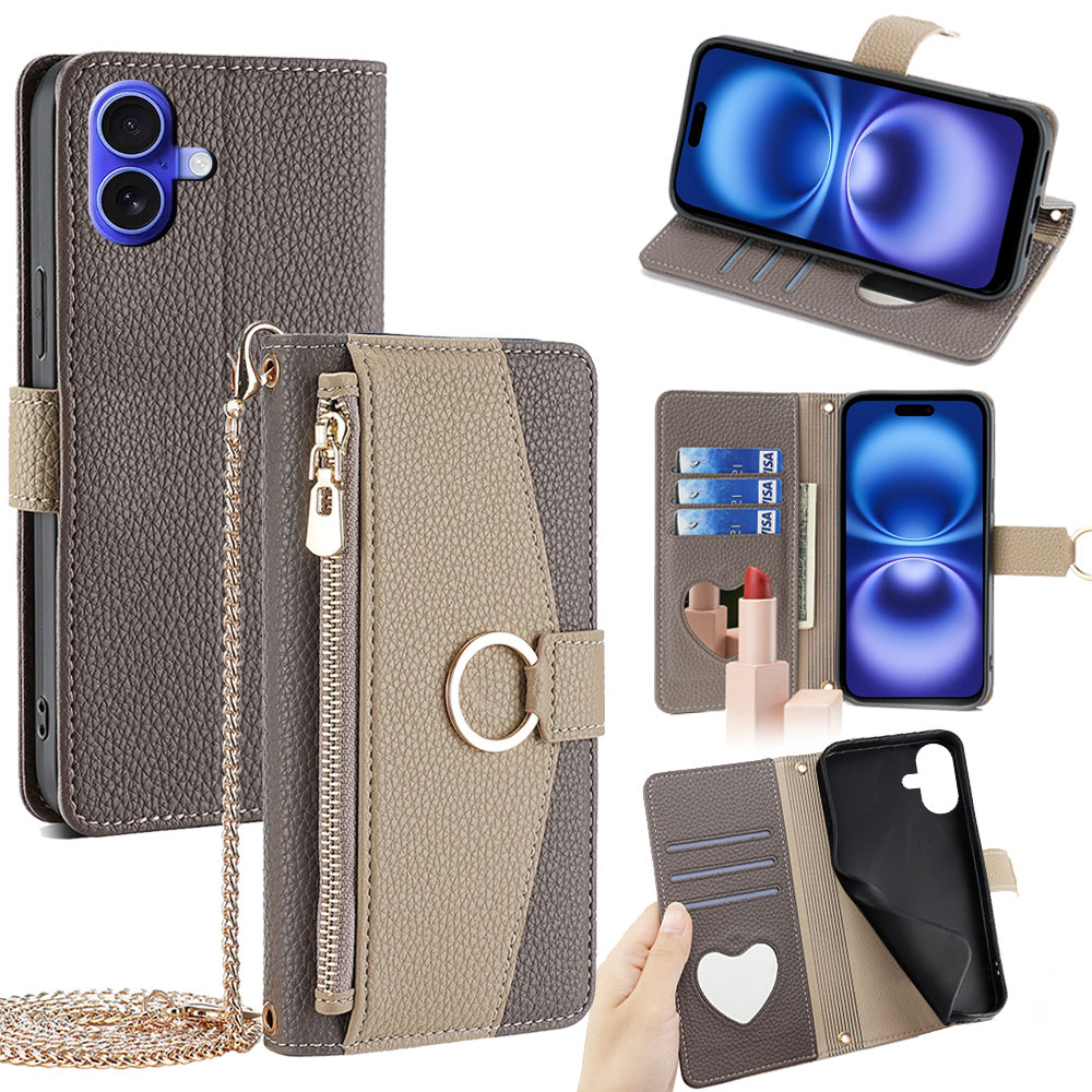 Wallets - Business Crossbody Phone Case for iPhone