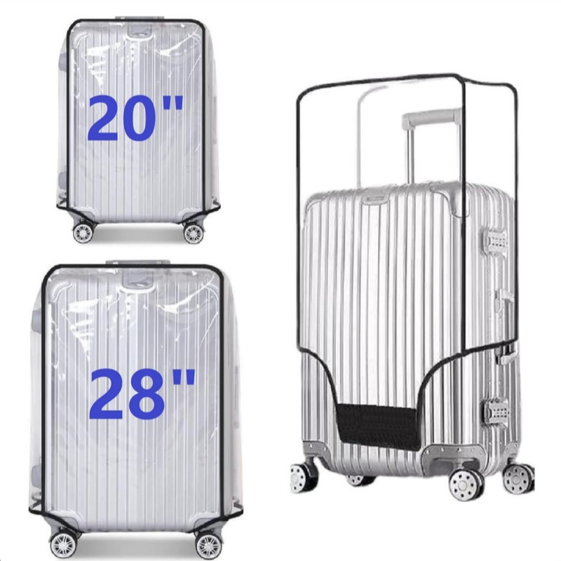 Waterproof Wheeled Suitcase Du - огляд і ціна Luggage Protective Cover Transparent