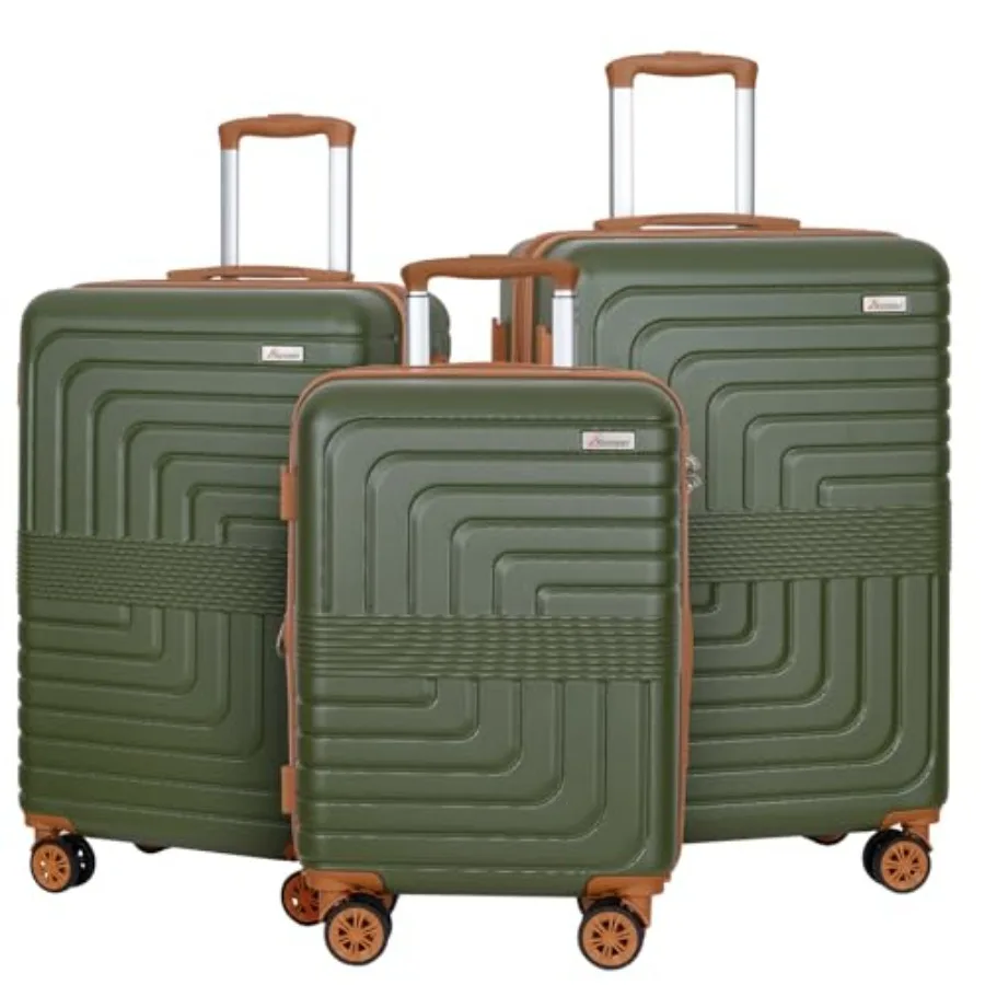 3-Piece Expandable Luggage Set - огляд і ціна Expandable Hard Shell Luggage Set