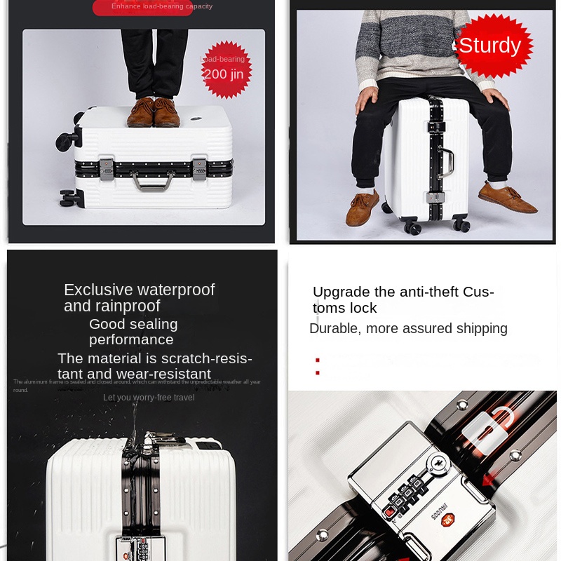Aluminium-framed Suitcases for - огляд і ціна Aluminum Frame Carry On Luggage