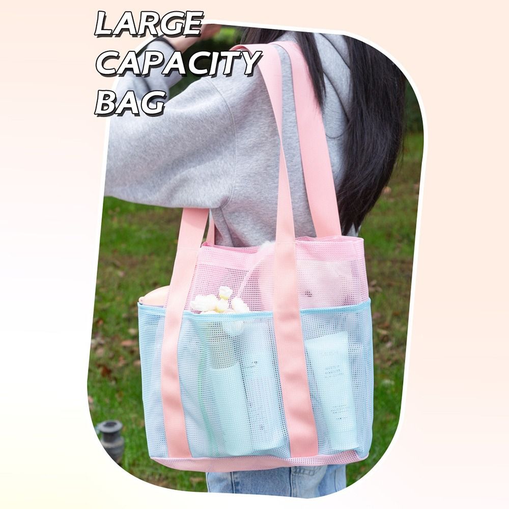 New Handheld Swimming Bag Mesh - огляд і ціна Cosmetic Bags