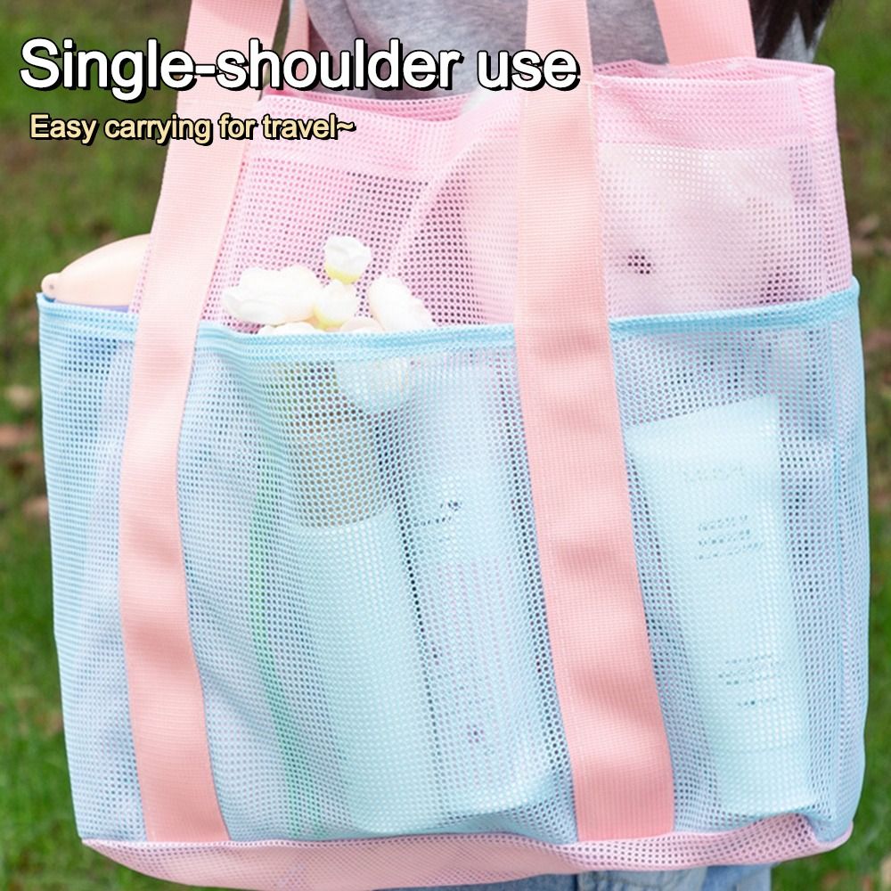 New Handheld Swimming Bag Mesh - огляд і ціна Cosmetic Bags