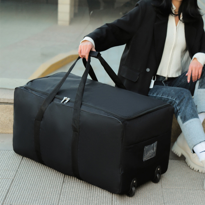 Large Capacity Trolley Bags wi - огляд і ціна Foldable Rolling Luggage Bag