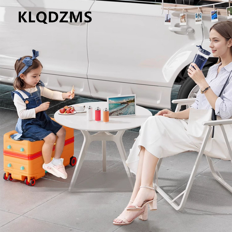 KLQDZMS Sitting and Riding Lug - огляд і ціна Spinner Wheel Rolling Suitcase 20 Inch
