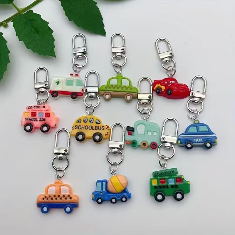 10pcs resin cartoon car keycha - огляд і ціна Luggage