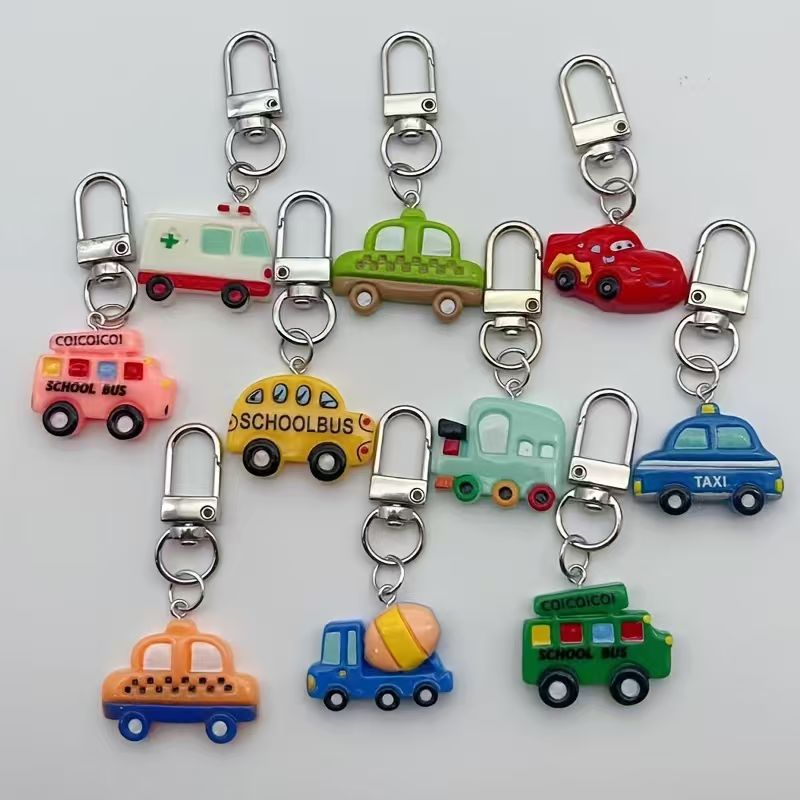 10pcs resin cartoon car keycha - огляд і ціна Luggage