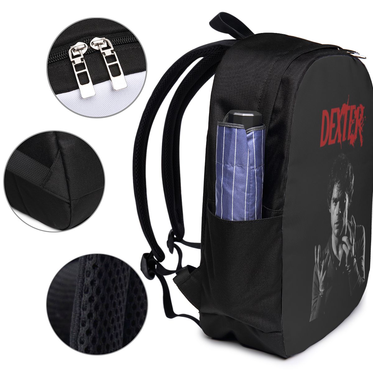 Movie Dexter Morgan Backpack T - огляд і ціна Travel Bags
