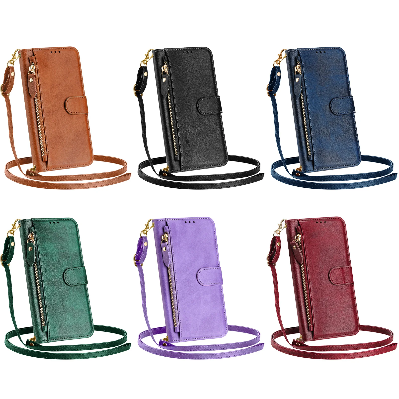 Crossbody Zipper Cards Solt Le - огляд і ціна Wallets